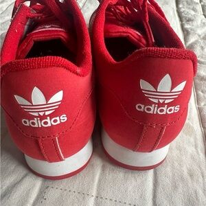 Adidas Kids Bright Red Sneakers